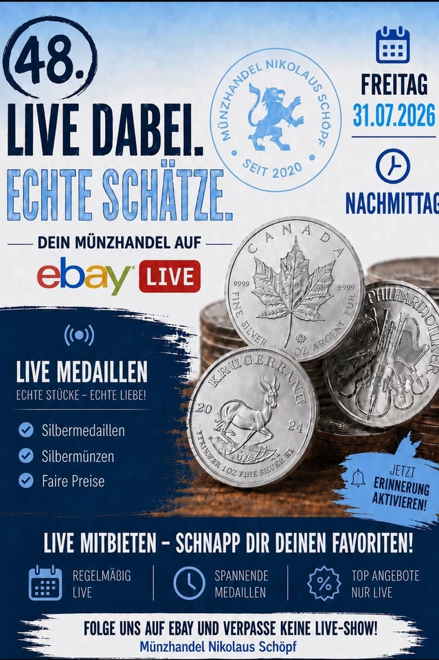 Freitag Nachmittag Live- Auktionen!