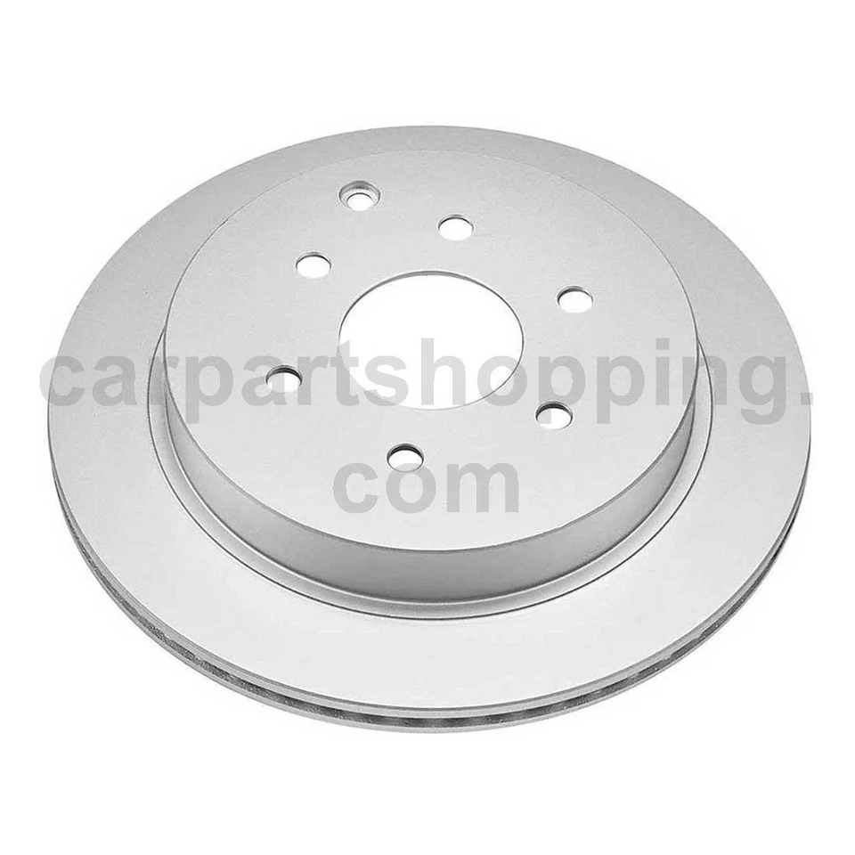 2 rotores de freno traseros para Infiniti QX56 2011 2012 2013 Foto 2 de 2