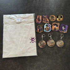 m9 Ryu ga Gotoku Mashima Ryo T-Shirt Set with Keychains & Stickers Used Unique