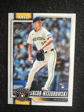 2026 Topps Series 1 Jacob Misiorowski RC #10 Milwaukee Brewers