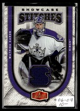 2006-07 Flair Showcase Stitches Mathieu Garon Los Angeles Kings #SS-GA
