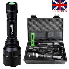 Night Torch White Red Green Light LED Flashlight Hunting Air Lamp + Switch