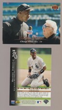 MICHAEL JORDAN 1995 Upper Deck Minor League #200 with Harry Caray / 2 Available