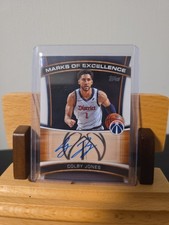 2025-26 Topps Basketball Colby Jones Auto MARKS OF EXCELLENCE Wizards #ME-CJ
