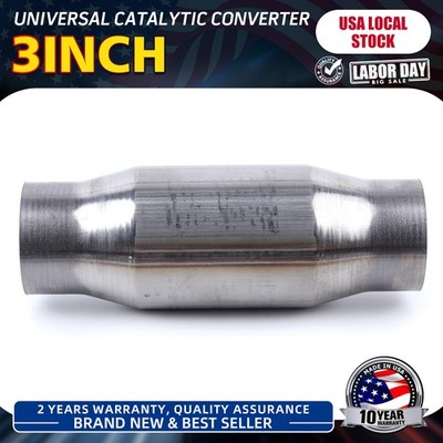 3'' Universal Catalytic Converter Improve Exhaust Emissions Set of 1