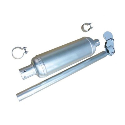 S.43644 Muffler, Vertical - Fits Massey Ferguson Models TE20, TO20, TO30, TO35