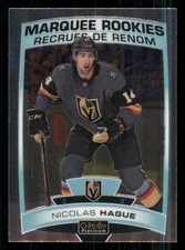 2019-20 O-Pee-Chee Platinum #192 Nicolas Hague RC