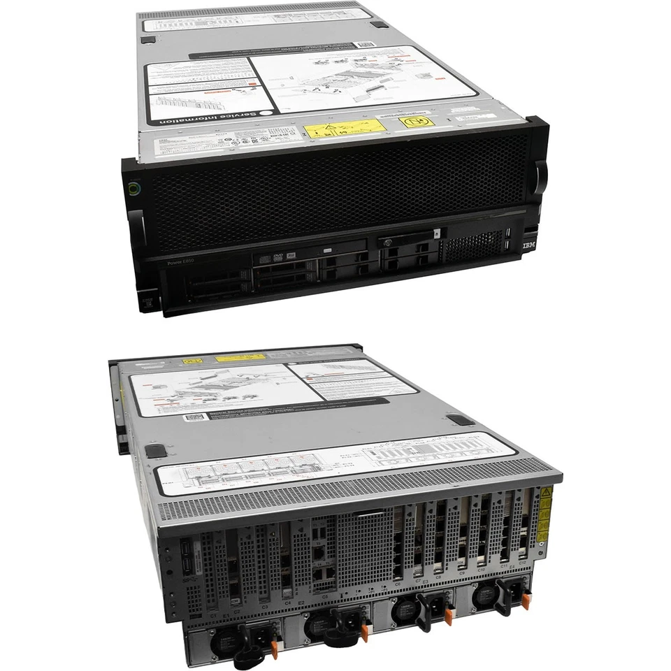 IBM Power E850 Server 4x Power8 CPU 1,5TB RAM PC3 8x SFF 2,5 4U 4x VRM CCIN27 - Bild 4 von 4