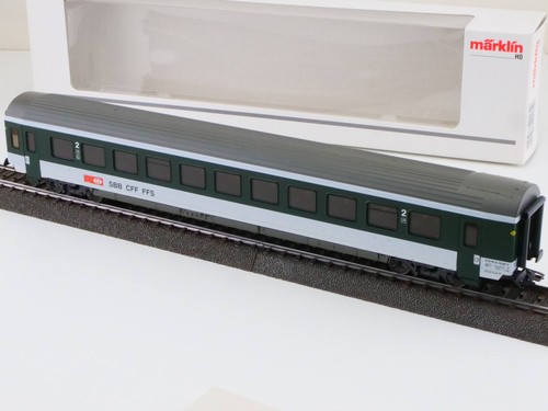 Märklin 42162 Vagón de tren rápido 2. Kl. SBB AC H0 KKK como ¡NUEVO! EMBALAJE ORIGINAL 1706-30-06 | Zustand: Gebraucht