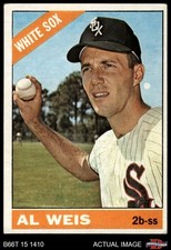 1966 Topps #66 Al Weis White Sox 3 - VG