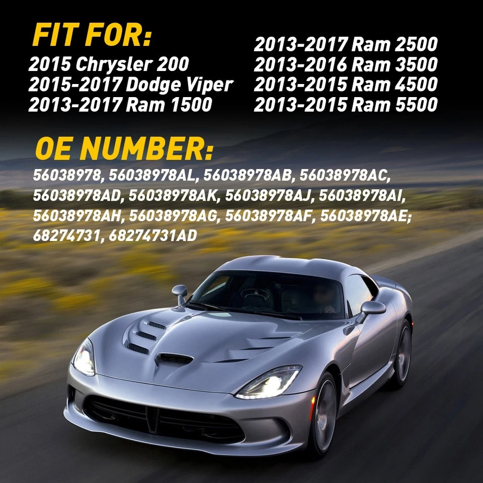 Se adapta a Ram 2500 1500 3500 4500 5500 2013 2014 2015 2016 17 cámara de visión trasera Foto 3 de 4