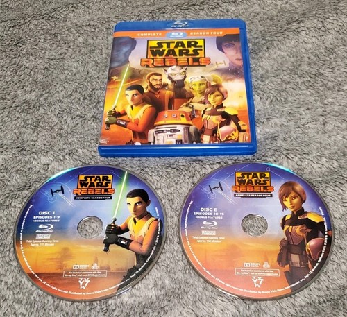 Star Wars Rebels: The Complete Fourth Season [Blu-ray] - Picture 1 of 4
