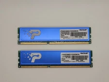Patriot Memory PC3-10600 8 GB Kit 1333 MHz DDR3 SDRAM Memory (PSD38G1333KH)