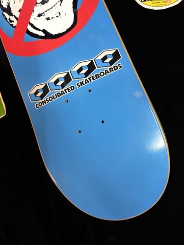 SUPER RARE Consolidated No George Bush Sign Skateboard Deck VINTAGE - Picture 3 of 10