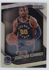 2024-25 Panini Prizm Black Silver Prizm Auto Jonathan Kuminga #122 Auto 1i3m