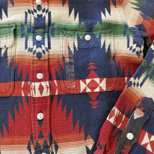 Polo Ralph Lauren klassisches Southwestern Jacquard Arbeitshemd Herren Gr. S neu mit Etikett $ 248 - Bild 4 von 10