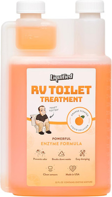 - Black Holding Tank Digester - Odor Eliminator - Orange Scent - Matts RV Review