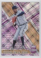 2019 Panini Elite Extra Edition Aspirations Purple /250 Jasseel De La Cruz s3g