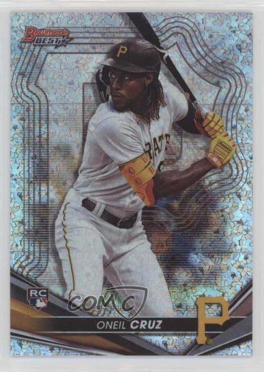 2022 Bowman's Best Mini-Diamond Refractor 96/299 Oneil Cruz #36 0y0n