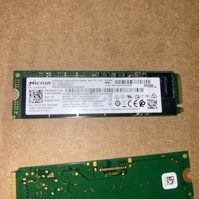 Micron 2200 MTFDHBA256TCK 256gb NVMe PCIe3.0x4 SSD