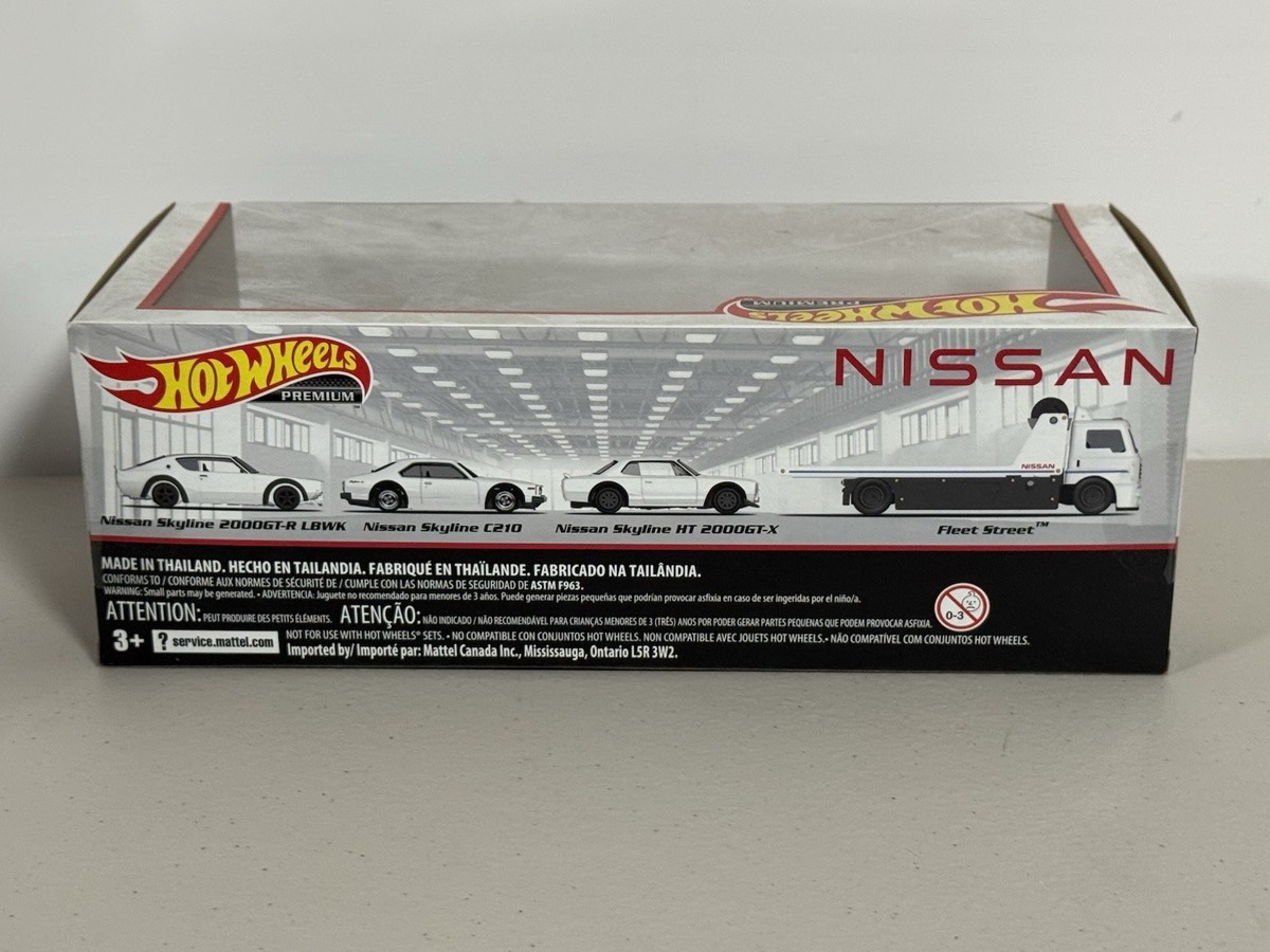 Hot Wheels 1:64 Nissan Skyline GT-R Premium Collector Set (GMH39