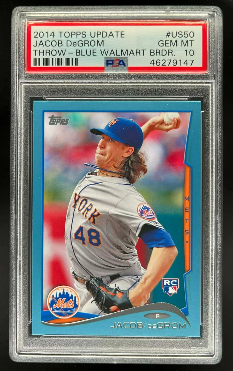 Jacob deGrom Professional Sports Authenticator (PSA) Baseball