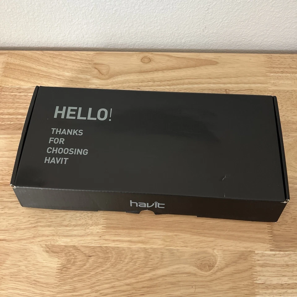 Teclado mecánico inalámbrico para juegos HAVIT KB255GCM 61 teclas sin cable probado Foto 4 de 4