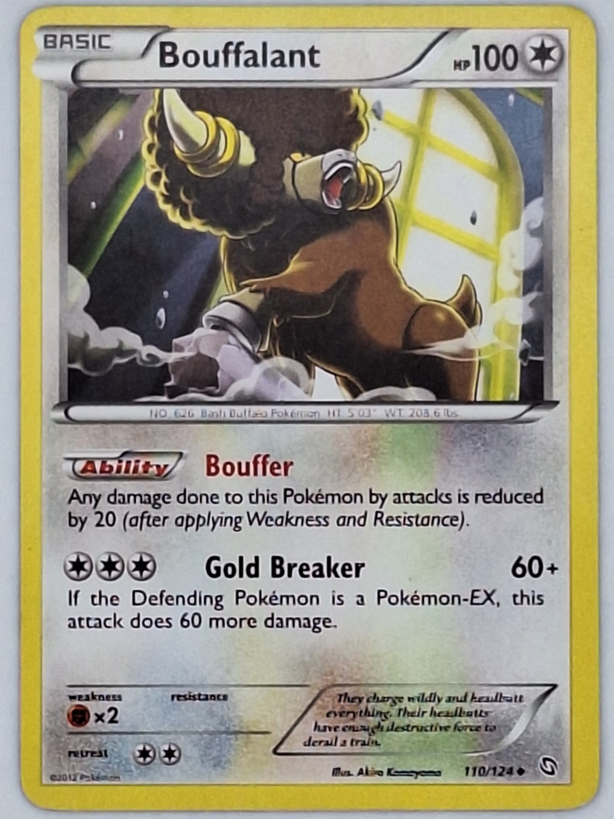 Bouffalant 110/124 Pokemon - Black & White Dragons Exalted MP