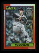 2025 Topps Chrome Update Series - 1990 Topps Baseball Tarik Skubal #90CU-10