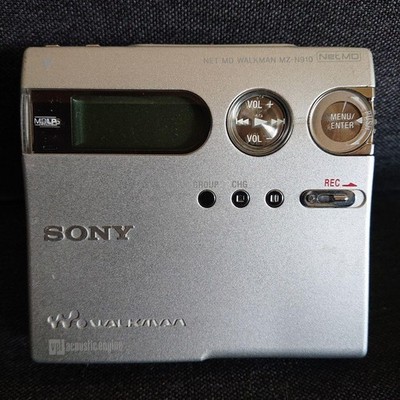 Sony MZ-N910 Walkman Portable Player MD Player Silver Used | eBay