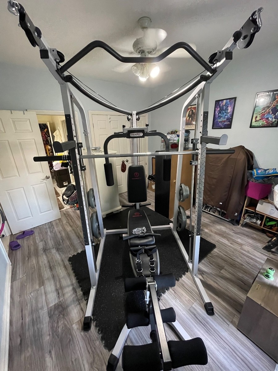 中古 2023 SMITH 4D MAG AC Markus Eder スミス Full Home Gym Deal! Marcy Deluxe Smith Machine MD-5191 + MORE