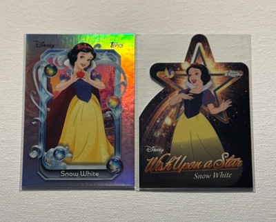 SNOW WHITE Disney Wonder 2025 Topps chrome Die cut and Refractor