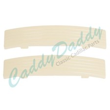 1963 1964 Cadillac Convertible Rear Quarter Arm Rest Courtesy Lamp Lenses 1 Pair