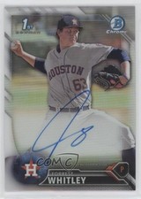 2016 Bowman Draft Chrome Pick Refractor /499 Forrest Whitley #CDA-FW Auto 0t2m