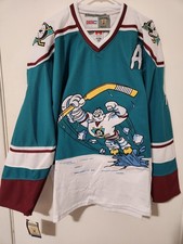 Paul Kariya 3rd Jersey "Throwback" CCM Jersey Anaheim Mighty Ducks NEW WITH TAGS