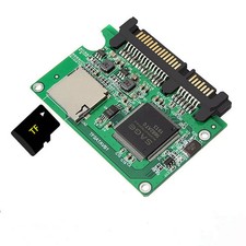 Micro SD TF Card To 22pin SATA Adapter Card 2.5in HDD Enclosure TF Cards To SATA