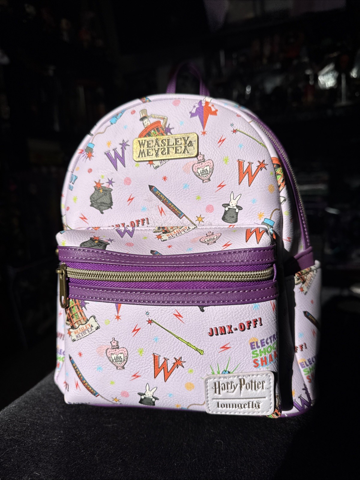 Loungefly Harry Potter Weasleys' Wizard Wheezes Mini Backpack - New