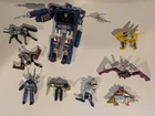 Vintage Lot of 9 Transformer G1 Soundwave w/ Cassettes Hasbro