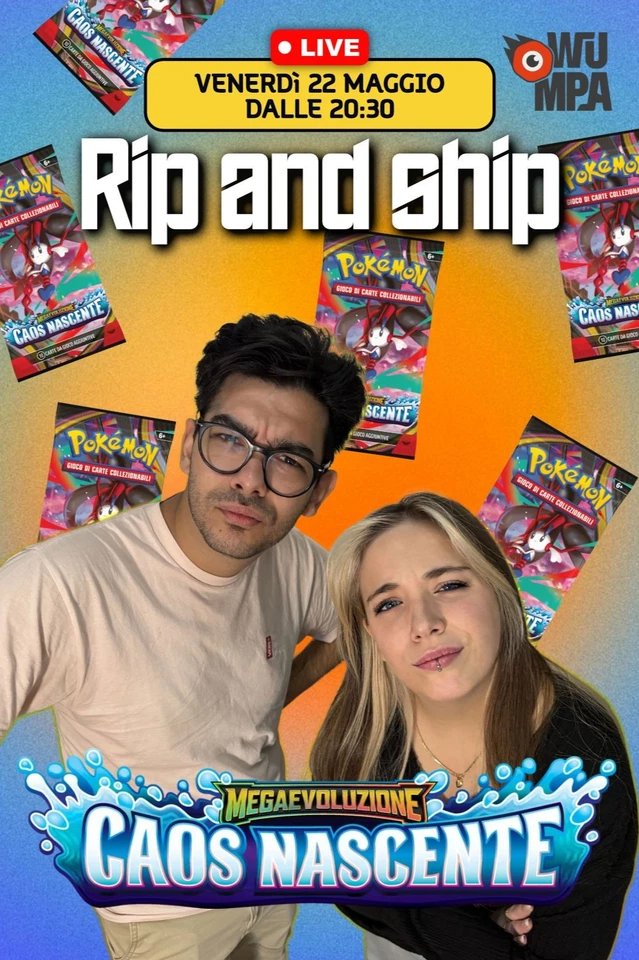 Wumpa Store Live🔥 Spacchettiamo CAOS NASCENTE!
