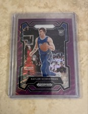 2024-25 Panini Prizm Draft Picks - Baylor Scheierman #68 Purple Wave Prizm (RC)