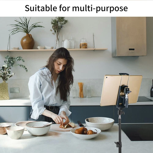 Höhenverstellbar Stativ Ständer Halterung für Tablet Handy Smartphone flexibel - Bild 5 von 19