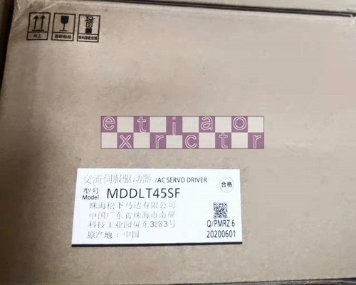 1PCS NEW Panasonic AC Servo Driver MDDLT45SF