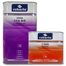 Roberlo Unix 450 HS, 2:1 High Solids Acrylic Polyurethane Clear Coat