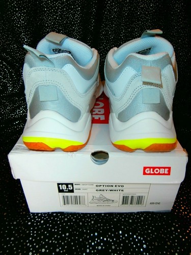 Globe Option Evo PREMIUM NUBUCK Gamuza Patín SB Entrenadores HOMBRE EE. UU. 10.5 ZAPATILLAS DE GOMA - Imagen 2 de 12