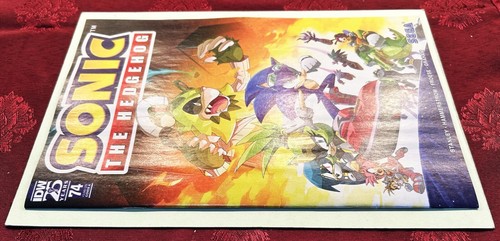 SONIC The HEDGEHOG Comic Book IDW #74 Cover A October 2024 Bagged Boarded NEW - Picture 2 of 3