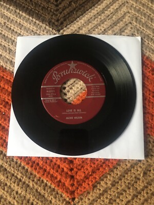 Jackie Wilson - Love Is All 45