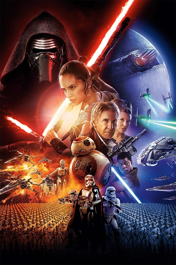 Star Wars 7 The Force Awakens Movie Silk Print Wall Art Decor - POSTER 20x30