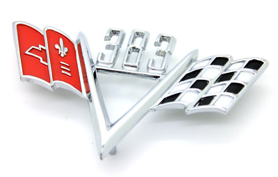 MARK&LONA - マーシャル NEW Custom 383 Cross Flag Fender Emblem / 1960s Chevrolet