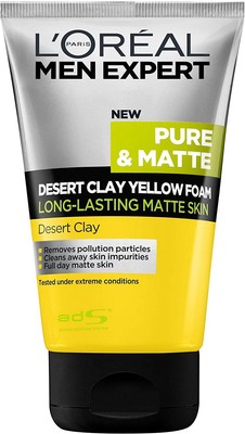 loreal mud face wash