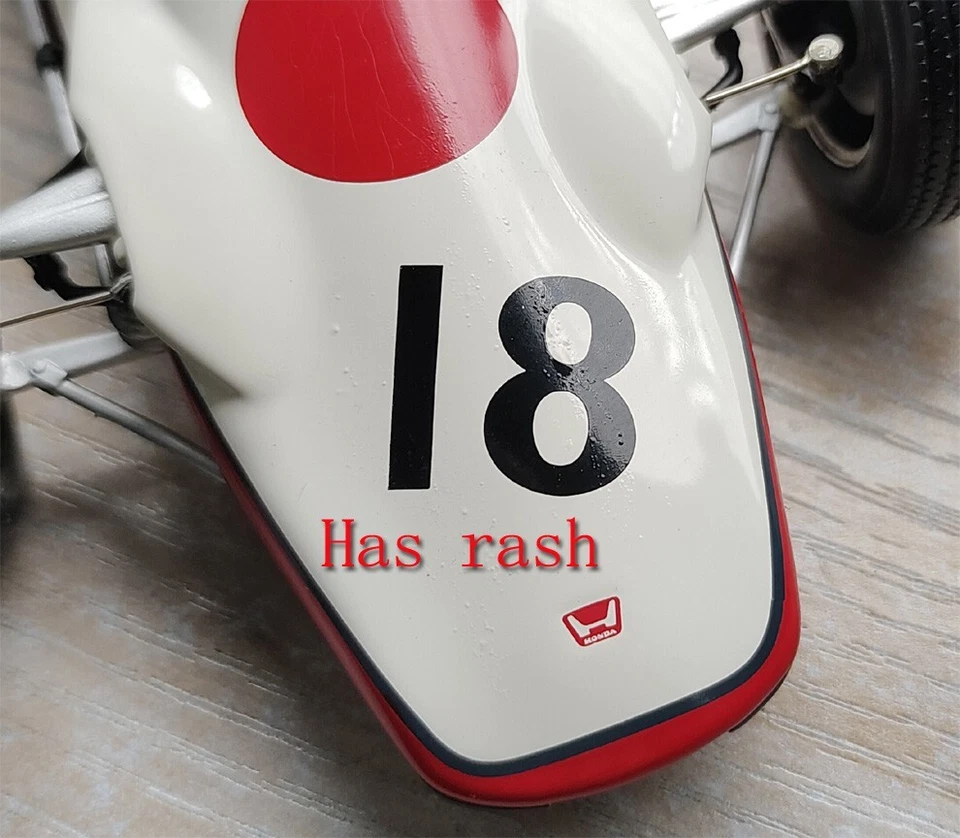 Ebbro 22007 Honda F-1 RA302 #18 1968 France GP 1/20 Scale Rare ! - Image 2 of 3